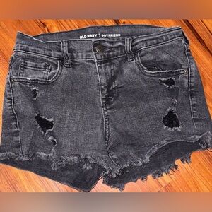 Old Navy Women's  Distressed Jean Shorts- 2